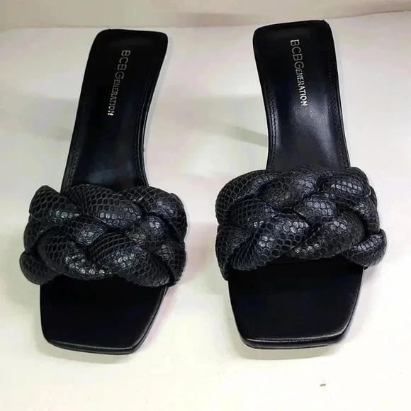 BRBGENERATION Snakeskin Braided leather sandal - Picture 8 of 8